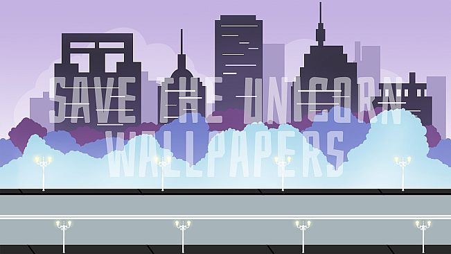 SAVE THE UNICORN - WALLPAPERS