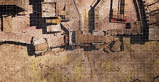 RPGScenery - Fortress Gate Scene