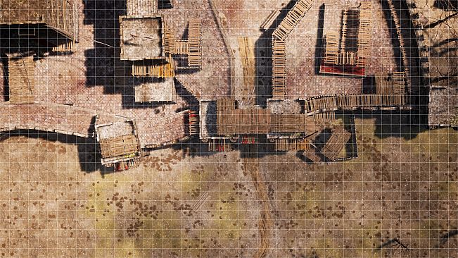 RPGScenery - Fortress Gate Scene