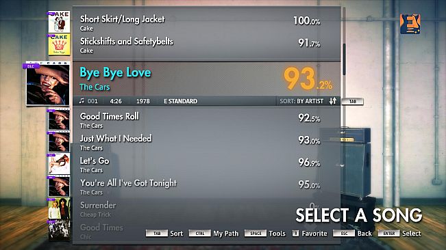 Rocksmith 2014 – The Cars - “Bye Bye Love”