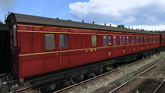 TS Marketplace: Caledonian Railway 65ft Grampian LMS Period 3 Coach Pack