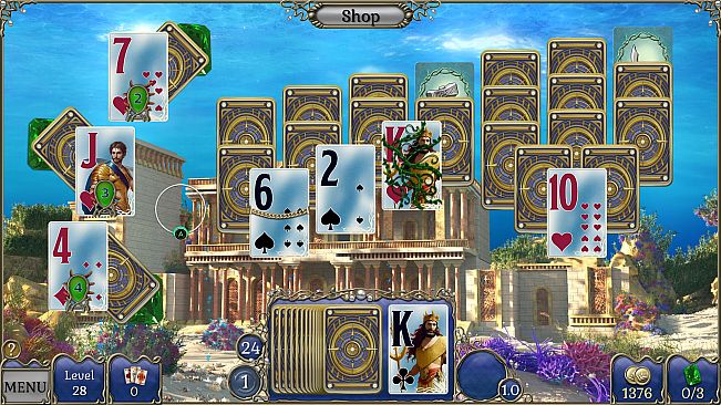 Jewel Match Atlantis Solitaire Collector's Edition
