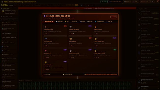 KEBAB CLICKER: El Imperio del Dürüm