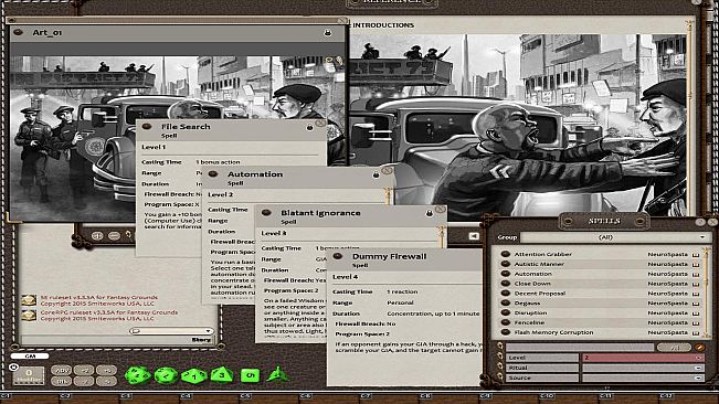 Fantasy Grounds - NeuroSpasta (5E)