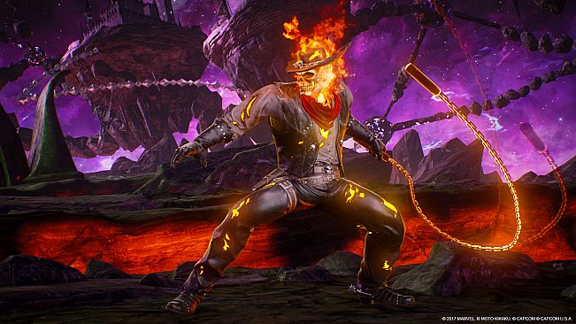 Marvel vs. Capcom: Infinite - Ghost Rider Outlaw Costume