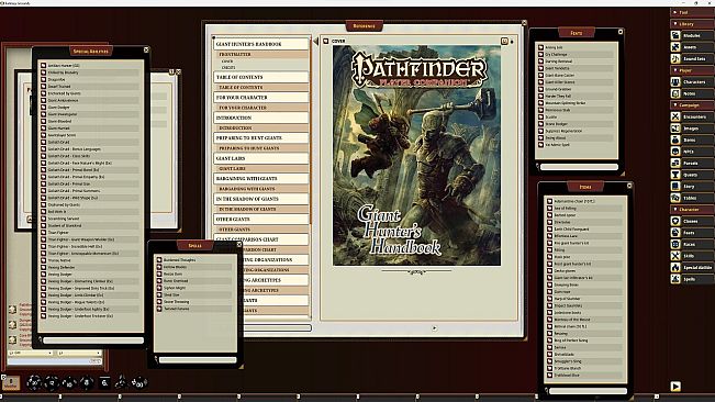 Fantasy Grounds - Pathfinder RPG - Pathfinder Companion: Giant Hunter's Handbook