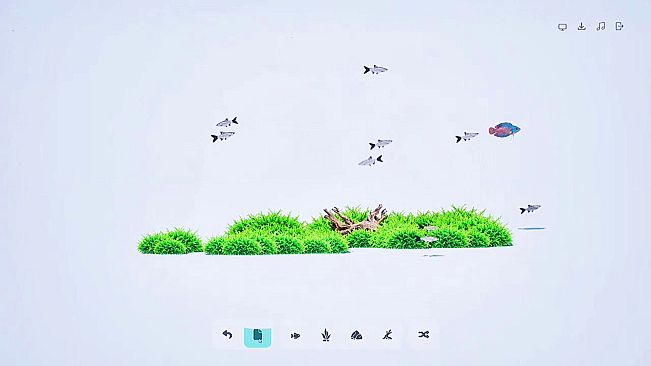 White Aquarium: Live Wallpaper