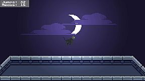 Rooftop Rascal: The Midnight Cat