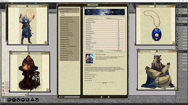 Fantasy Grounds - Pathfinder RPG - Pathfinder Companion: Blood of the Moon