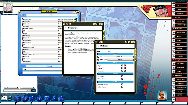 Fantasy Grounds - Invincible Superhero Roleplaying Core Ruleset