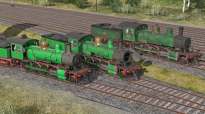 Trainz 2019 DLC - Victorian Railways V Class 2 Tone Green