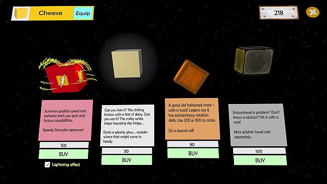 A Cheesy Game