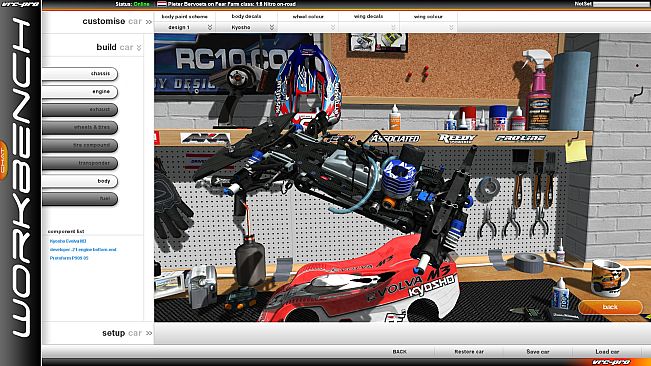 VRC PRO Branded cars and components Deluxe