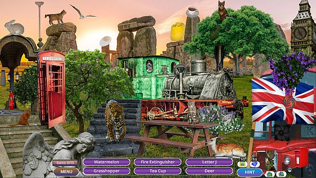 Amazing Trip to Europe - Hidden Objects