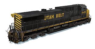 Trainz 2019 DLC - Utah Belt AC4400CW 4400-4450