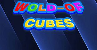 World of Cubes - sky blue