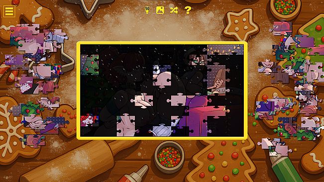 Naughty Christmas Jigsaw