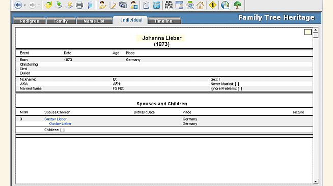 Family Tree Heritage Platinum 9 - Mac