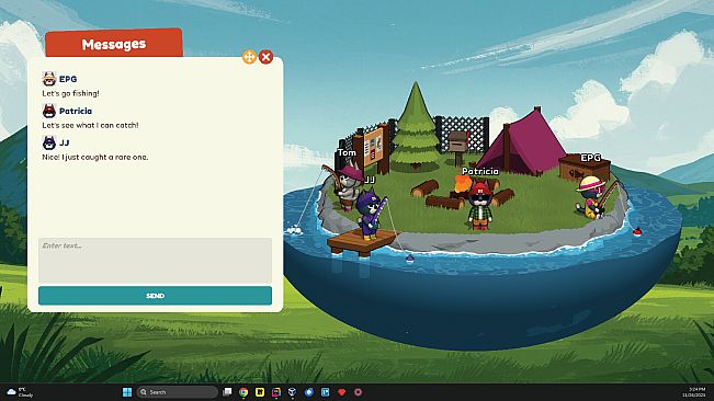 Fishing Together: Idle Island