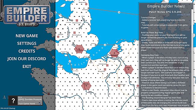 Empire Builder: Eurorails (2004)