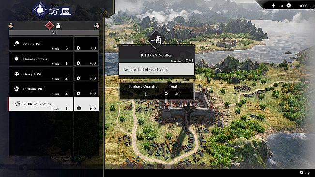 DYNASTY WARRIORS: ORIGINS - ICHIRAN Noodles