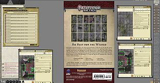 Fantasy Grounds - Pathfinder RPG - GameMastery Map Pack: Evil Ruins