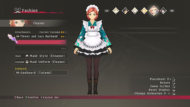 Tales of Berseria - Maid/Butler Costumes Set