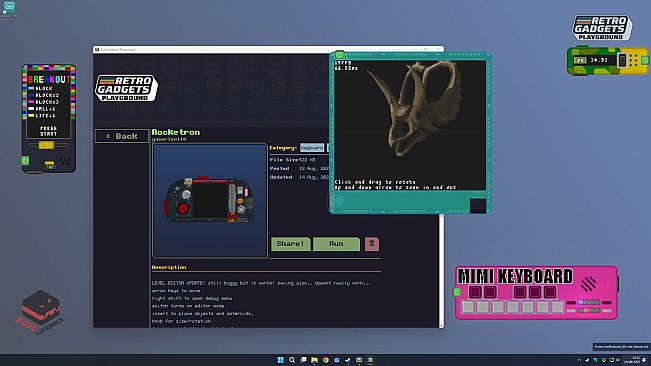 Retro Gadgets Playground