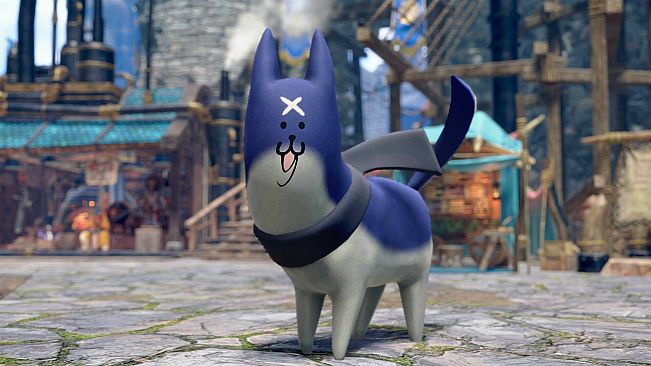 Monster Hunter Rise - "Pup R." Palamute layered armor set