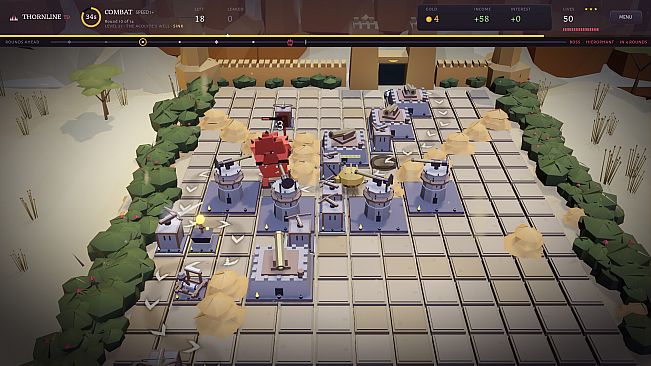 Thornline TD - Maze Tower Defense