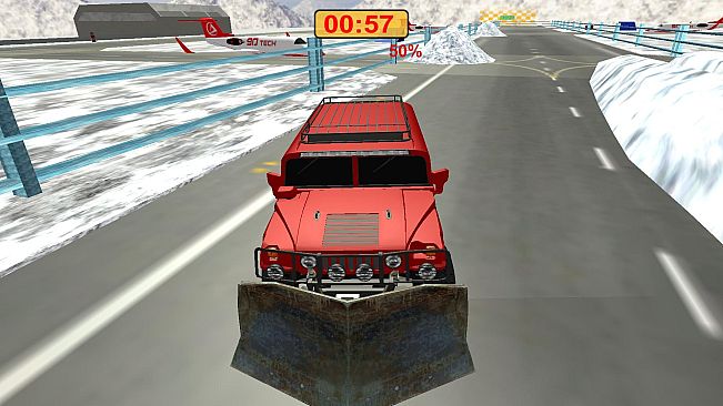 Snow Clearing Driving Simulator