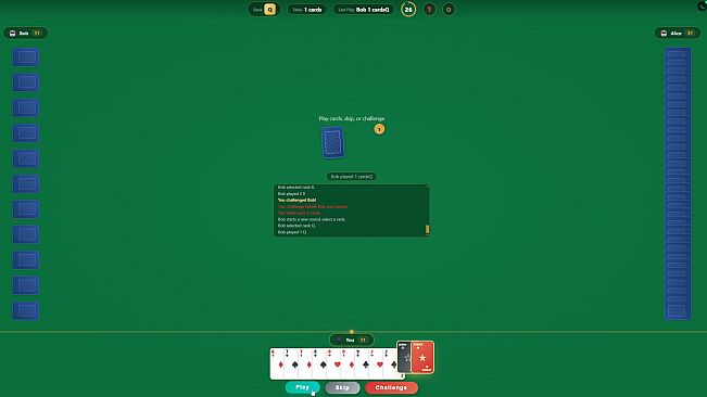 Bluff Card Game