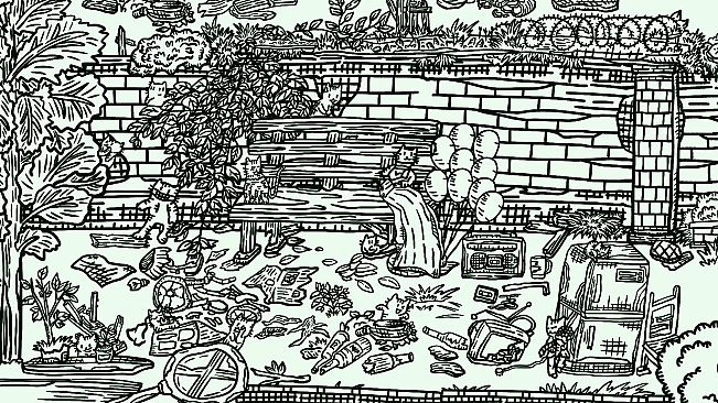 Hidden Cats In Old City Block