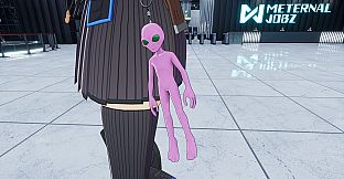 Accessory: "Grey Alien" in 2 Color Varieties