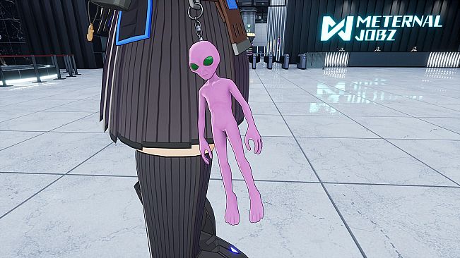Accessory: "Grey Alien" in 2 Color Varieties