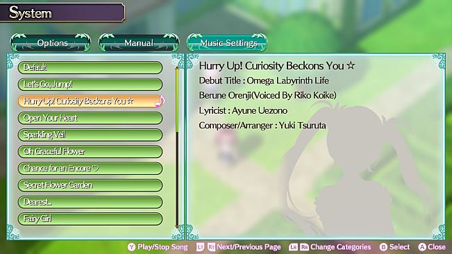 Omega Labyrinth Life - Character Song: Berune