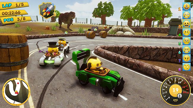 emoji Kart Racer