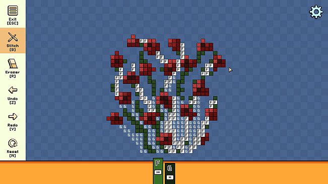 Pixel Cross Stitch - Flower Miniatures Pack