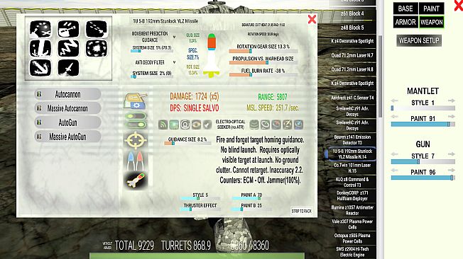 Mk50TWL Vehicle Battler Custom Slider