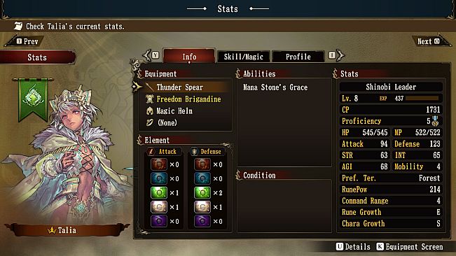 Brigandine The Legend of Runersia