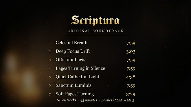 Scriptura Soundtrack