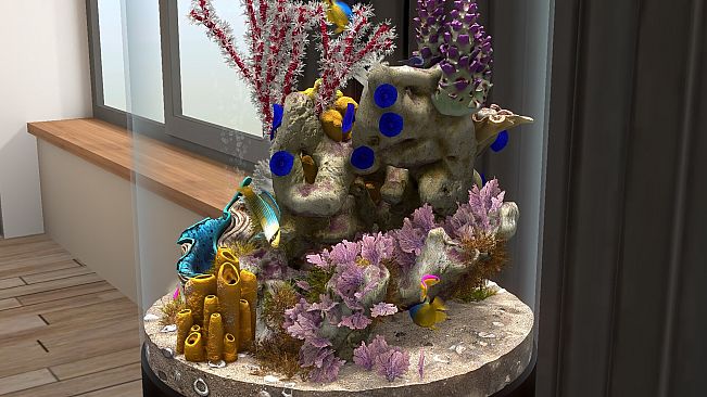 Behind Glass: Aquarium Simulator - Round Tank and Jellyfish Pack