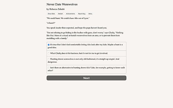 Never Date Werewolves