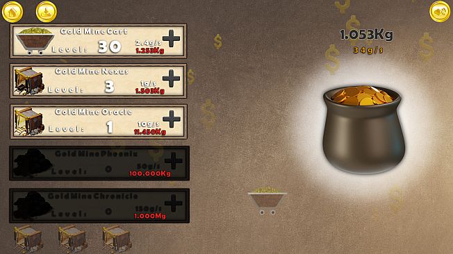 Gold Rush Clicker