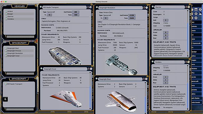 Fantasy Grounds - Deepnight Revelation Core Set