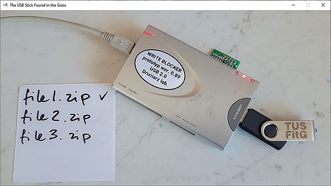 The USB Stick Found in the Grass