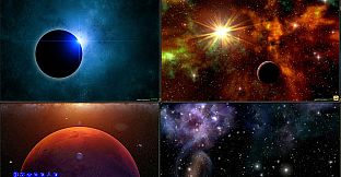 Fantasy Grounds - Star Battles: Deep Space and Dim Stars Space Map Pack