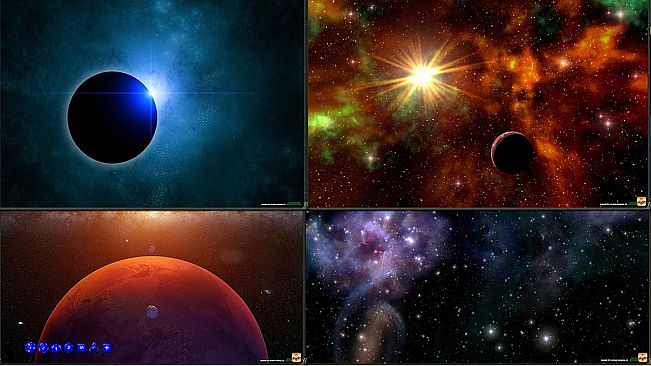 Fantasy Grounds - Star Battles: Deep Space and Dim Stars Space Map Pack