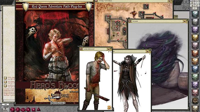 Fantasy Grounds - Hero's Blood (PFRPG)