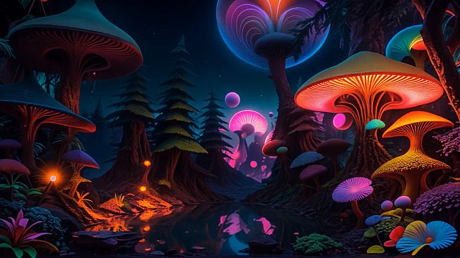 AI-VJ - Psy 1 Visuals